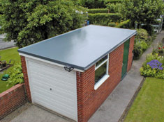 fibre glass flat roofing